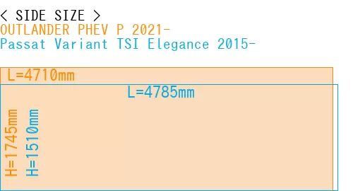 #OUTLANDER PHEV P 2021- + Passat Variant TSI Elegance 2015-